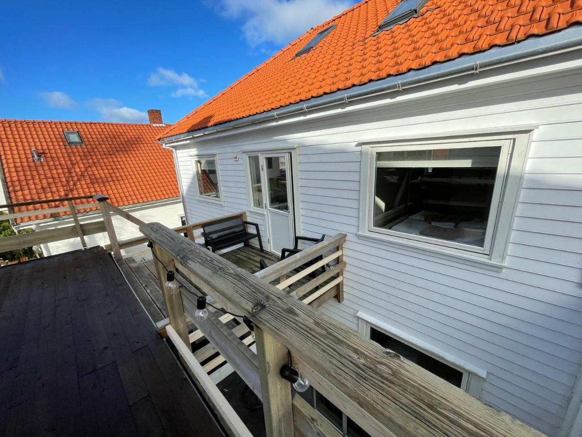 Central Bnb Stavanger At Bertis Ap 9 Generous Rooftop Terrace Eksteriør billede